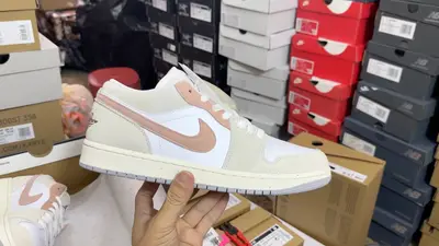 AJ1低幫棕色 發貨實拍