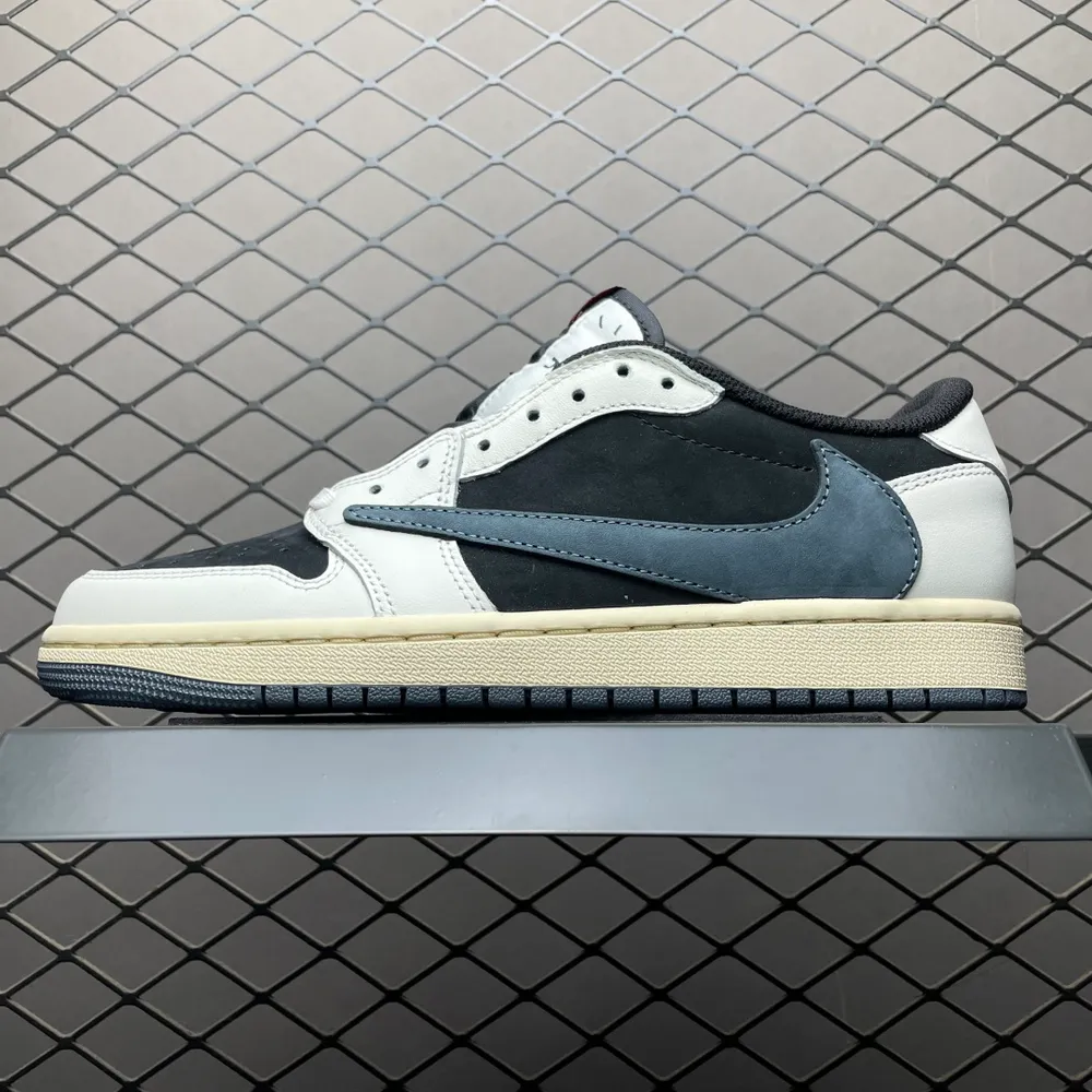 💰620 純原Travis Scott x Air Jordan 1 AJ1喬1低幫倒鉤 DZ4137-700 大廠代工流水線打造 純原級既視感 細節隨意對比 尺碼：40 40.5 41 42 42.5 43 44 44.5 45 46 