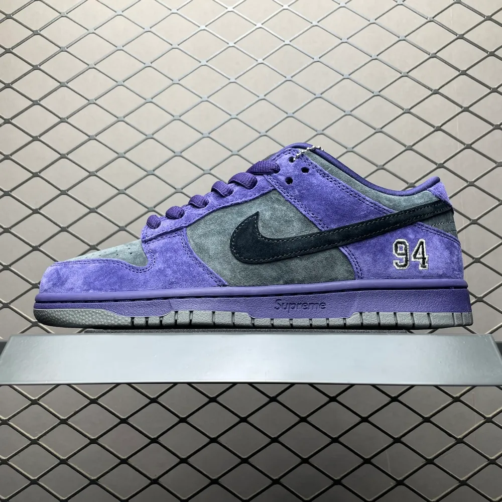 💰669   M版純原 Supreme x NK Dunk Low SUP 聯名款 低幫休閒滑板鞋 HQ8487-500 國內DUNK大系列領域T0品質專業出品 原廠材料打造 原廠豎紋包裝紙 鞋盒鋼印可區別市面版本 平臺外貿充Z 高階零售