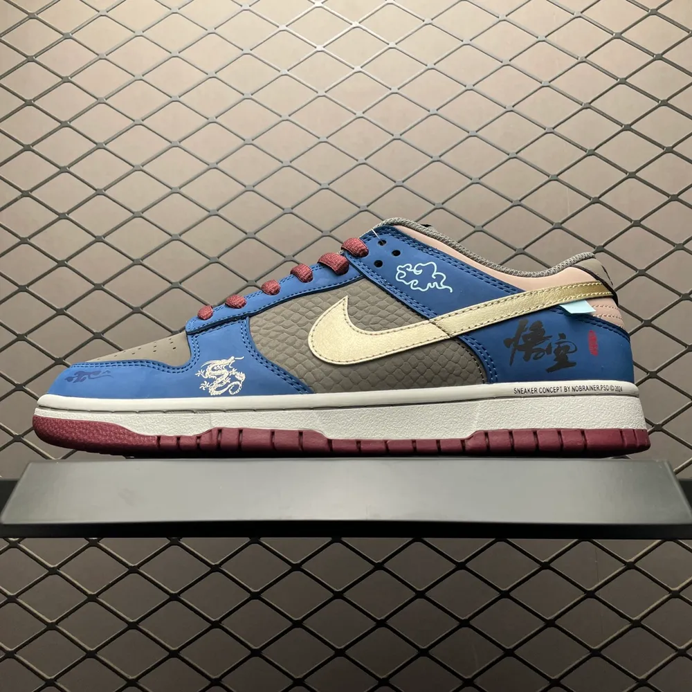 💰620 NK Dunk Low 客制款 黑神話悟空 低幫休閒板鞋 DD1503-151翻蓋盒 小配件 尺碼：36 36.5 37.5 38 38.5 39 40 40.5 41 42 42.5 43 44 44.5 45 46 47.5