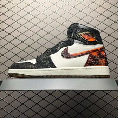 💰690 純原版本Air Jordan 1 Retro High CNY "XuanWu" AJ1喬1高幫蛇年限定玄武 IB3165-091 配原盒全套配件 完美品質 細節如圖所示 鞋面切割工整 衝孔整齊乾淨 中底拉幫線 QC標 鞋盒鋼印
