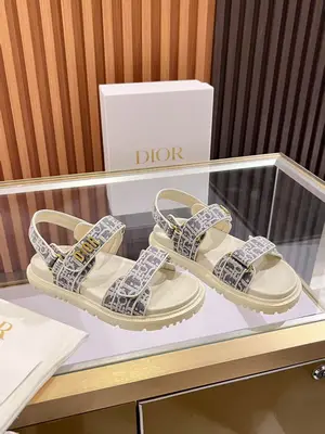 P630。Dior帆布爆款涼拖