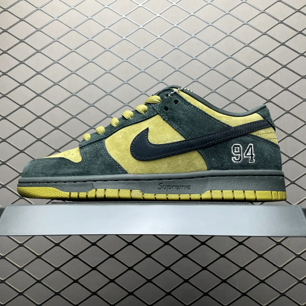 💰669   M版純原 Supreme x NK Dunk Low SUP 聯名款 低幫休閒滑板鞋 HQ8487-300 國內DUNK大系列領域T0品質專業出品 原廠材料打造 原廠豎紋包裝紙 鞋盒鋼印可區別市面版本 平臺外貿充Z 高階零售