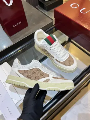 Gucci古馳 最新爆款高低幫做舊情侶運動鞋系列出貨