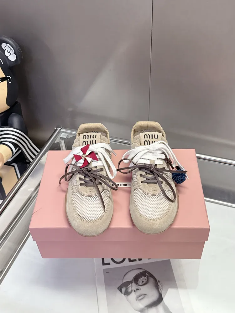 P620🌸miumiu26春款網鞋｜春日氛圍感穿搭的本命鞋🌸