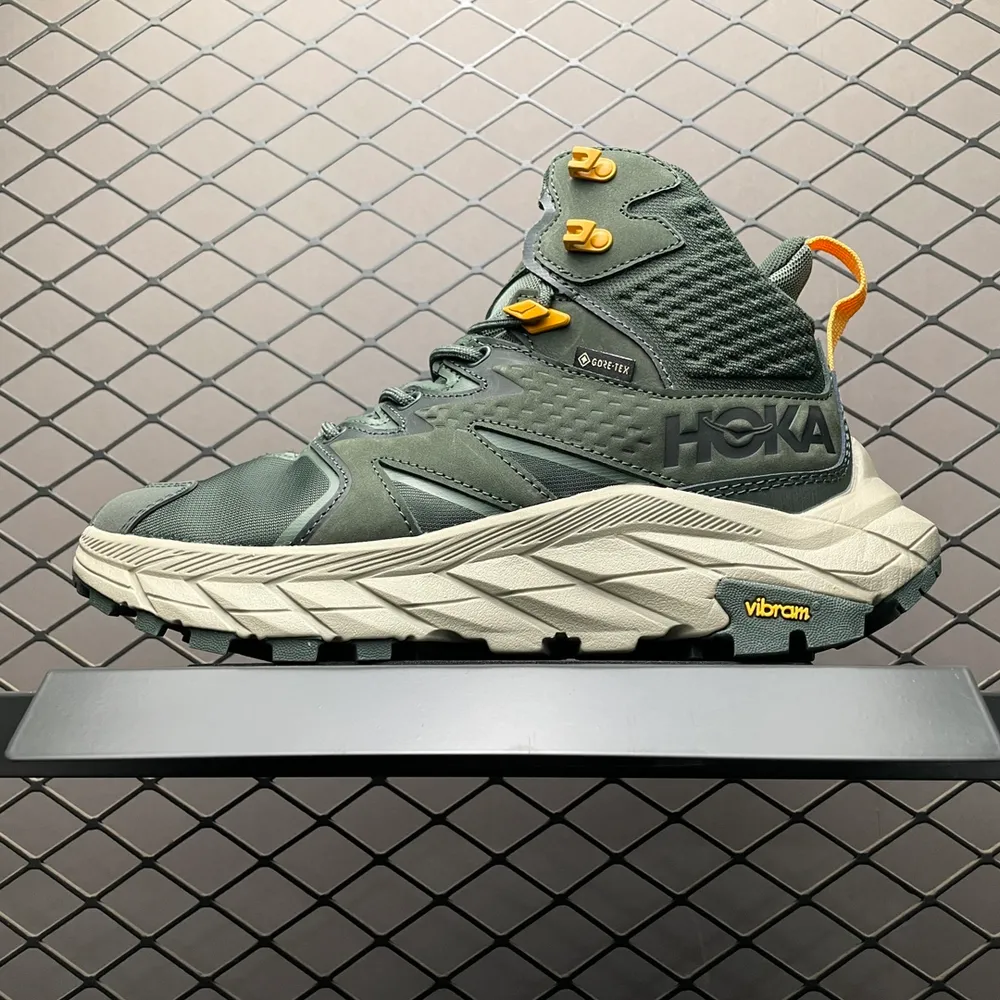 💰710 純原 原廠防潑水 Hoka One One Anacapa Mid GTX 中幫戶外功能運動鞋工裝鞋 1122018 高階零售外貿混賣品質 市售唯一原版開發 原廠材料打造 唯一正確高階Vibram遼寧代工原裝組合大底提供強大的防