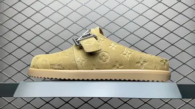 ＃Louis Vuitton Easy 路易威登 LV 皮革拼接 博肯半包頭 拖鞋 涼鞋 高畫質實拍影片‼️