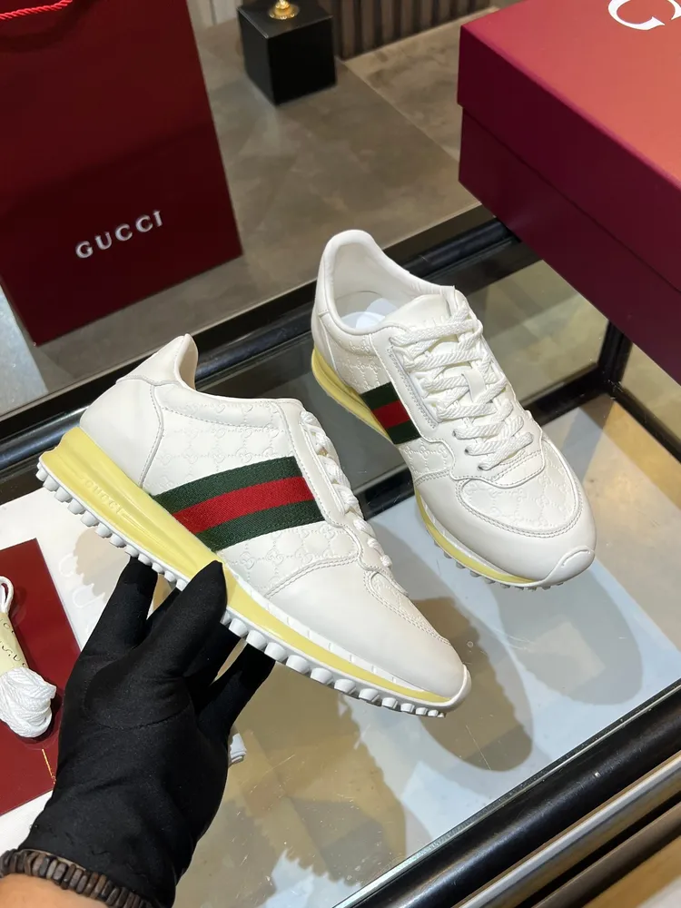 Gucci古馳  頂級版本 最新 走秀款 Re-Motion系列 厚底 休閒 運動鞋