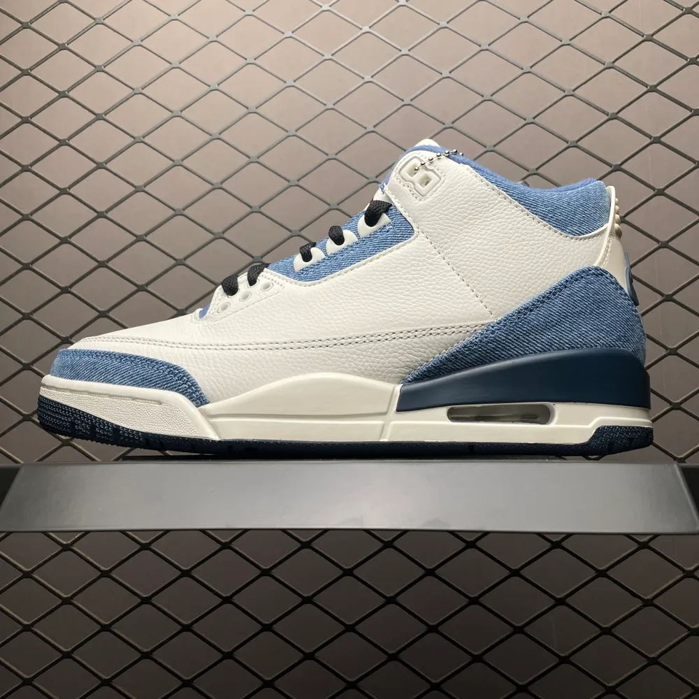 純原 Levi's x Air Jordan 3 AJ3喬3 聯名款文化籃球鞋 IR0912-400 高階外貿頂級大廠出品 原鞋定版開發 原廠皮料原廠資料打造 高階外貿零售專供 最高限度還原官方ZP 尺碼：40 40.5 41 42 42.