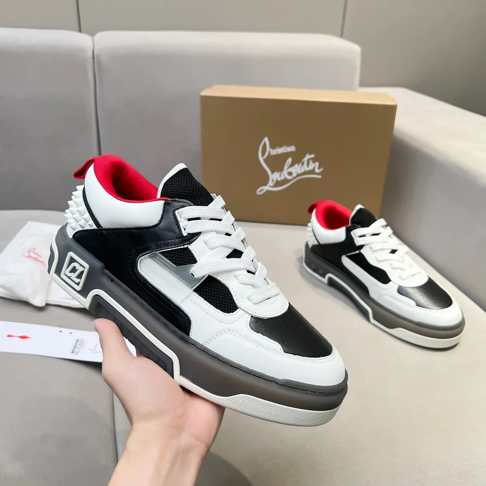 p720 王俊凱 楊冪 許凱 張婧儀 丁程鑫 陳牧馳 王子異 同款Christian Louboutin路鉑廷 2024 【新品】 ASTROLOUBI 男女同款厚底運動鞋紅底鞋時尚與運動完美融合,