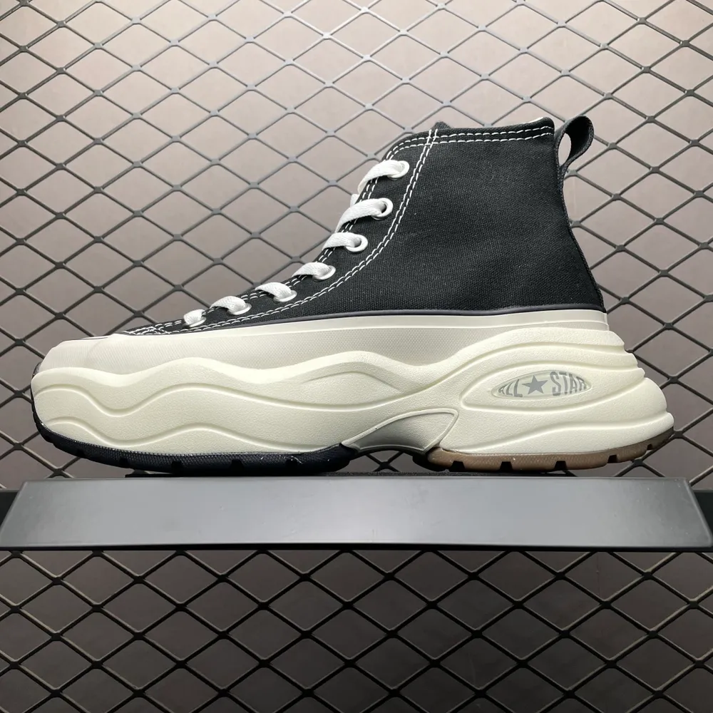 💰500 純原Converse 匡威 All Star 厚底增高 高幫帆布休閒板鞋 原版EVA二次組合大底 內建React高彈力鞋墊 腳感非常舒適 尺碼：35 36 36.5 37 37.5 38 39 40 41 42 43 44 編號