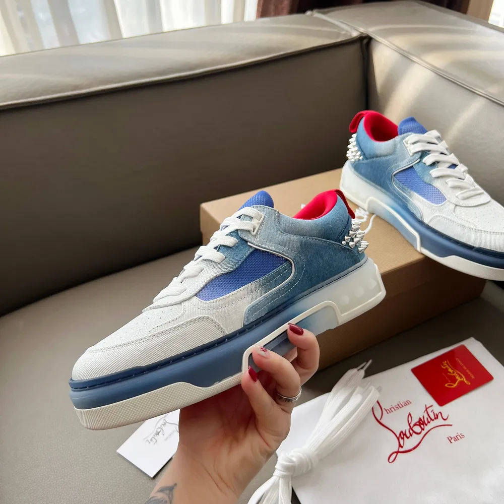 p720 王俊凱 楊冪 許凱 張婧儀 丁程鑫 陳牧馳 王子異 同款Christian Louboutin路鉑廷 2024 【新品】 ASTROLOUBI 男女同款厚底運動鞋紅底鞋時尚與運動完美融合,