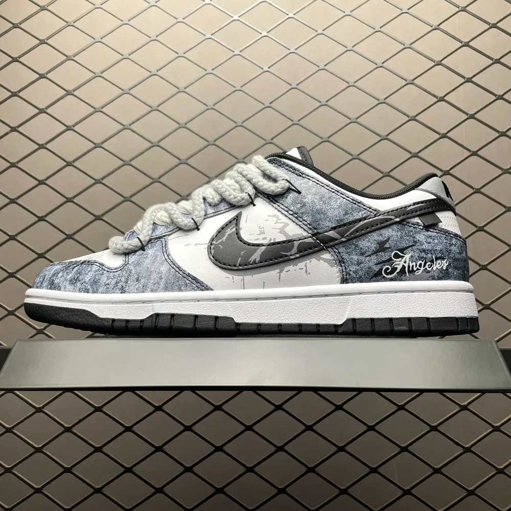 💰640 純原NK Dunk Low 客制款 低幫休閒板鞋 DD1391-100 尺碼：40 40.5 41 42 42.5 43 44 編號：33YEFFJ