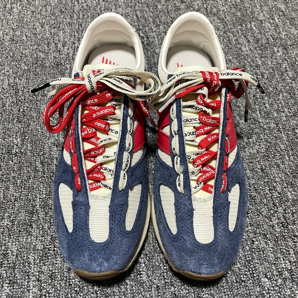 💰569 新晉小紅書 網紅單品🔥純原 New Balance 新百倫 U471AK 復古休閒鞋 頭部一線大廠M版出品 原版原楦 正確長絨鞋面/正確頭層皮"N"字LOGO 真皮紋理清晰可見 對版對色 獨立私模高彈大底 真實半碼 紫光防偽標