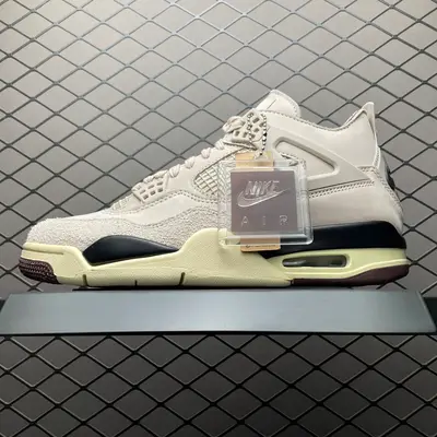 A Ma Maniére x Air Jordan 4 Retro AJ4 喬4 文化籃球鞋 FZ4810-200 專業AJ大廠出品 主力合作工廠 優勢供應市場 一線大廠水準 平民價格定位 全新模具開發 純正4代正確鞋型 進口頭層皮料 高畫質