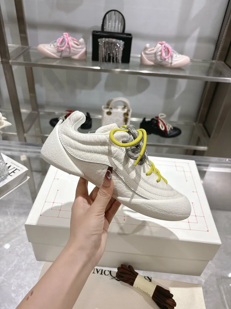 2024𝐀𝐥𝐞𝐱𝐚𝐧𝐝𝐞𝐫 𝐌𝐜𝐐𝐮𝐞𝐞𝐧#/亞歷山大·麥昆最新 Flexion系列 復古 休閒 運動鞋 p670