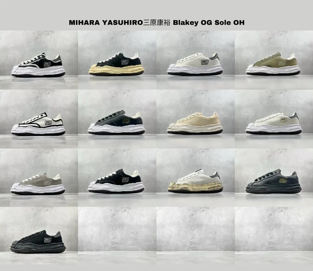配色持續更新 MIHARA YASUHIRO三原康裕 Blakey OG Sole OH 系列