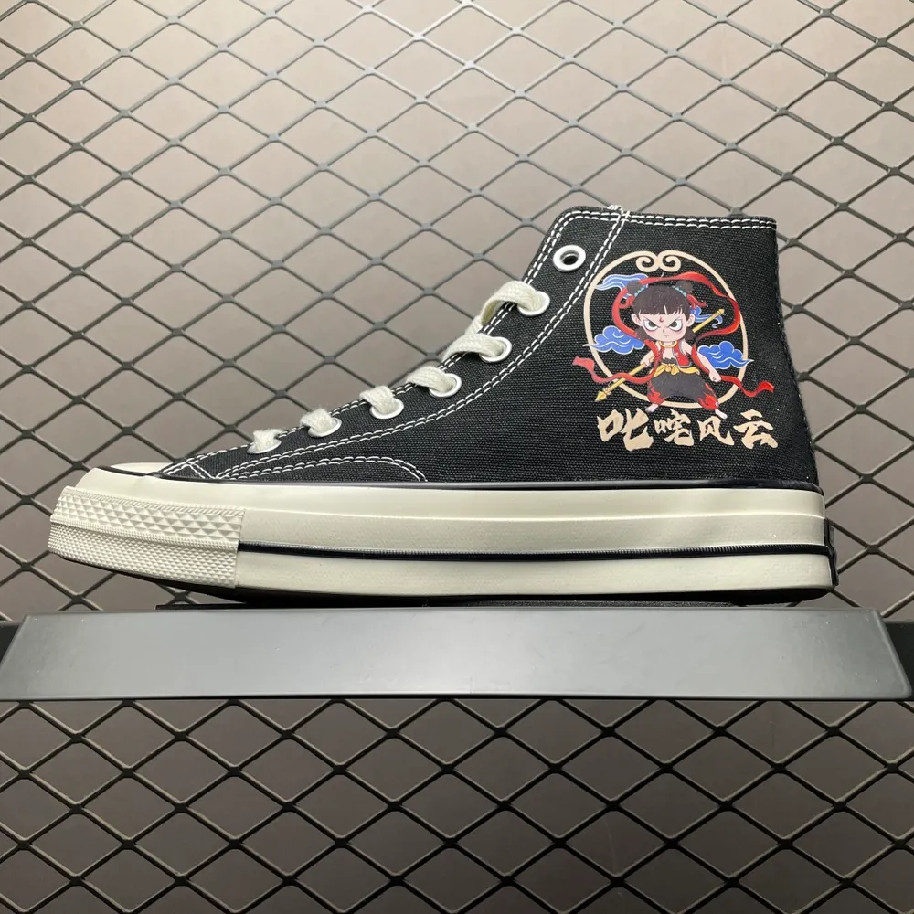 💰469 純原Converse 匡威 Ctas High 客制款 哪吒 高幫帆布休閒板鞋 尺碼：35 36 36.5 37 37.5 38 39 39.5 40 41 41.5 42 42.5 43 44 編號：18DCEE14