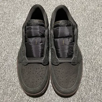 💰769 純原版本 Travis Scott x Air Jordan 1 Low " Velvet Brown " 黑棕 TS聯名倒鉤低幫 AJ1喬1 聯名低幫文化籃球鞋 DM7866-202 行業第一梯隊大廠 原鞋原資料開發 正確絨感
