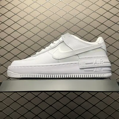 💰530 純原NK Air Force 1 Shadow 解構系列空軍一號低幫運動休閒板鞋 CI0919-100 尺碼：35.5 36 36.5 37.5 38 38.5 39 40 編號：23TDEF51