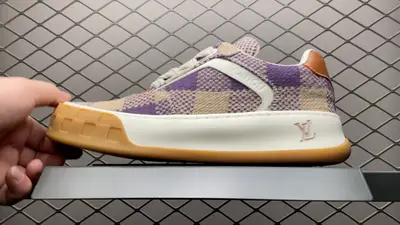 ＃Louis Vuitton 路易威登 LV Tilted 低幫休閒板鞋 新版本 棋盤格 高畫質實拍影片‼️