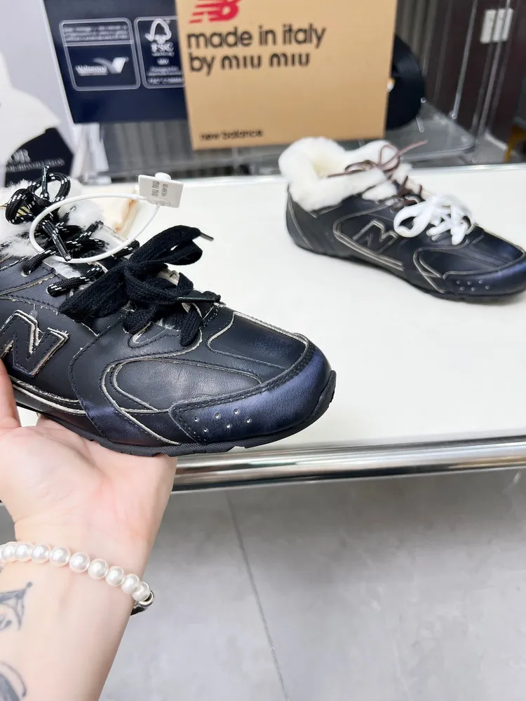 皮➕20🔥🔥🔥🔥毛裡MiuMiu繆繆 頂級版本情侶款👫x New Balance NB530 休閒 運動鞋 阿甘鞋 德訓鞋