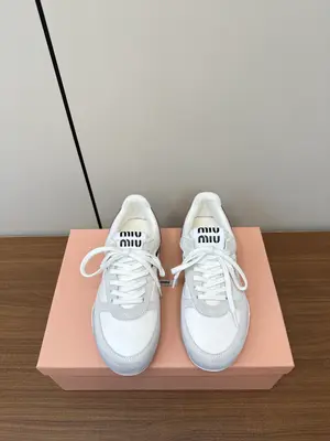 Miumiu 2024秋冬新品撞色阿甘球鞋p610（男碼+10）