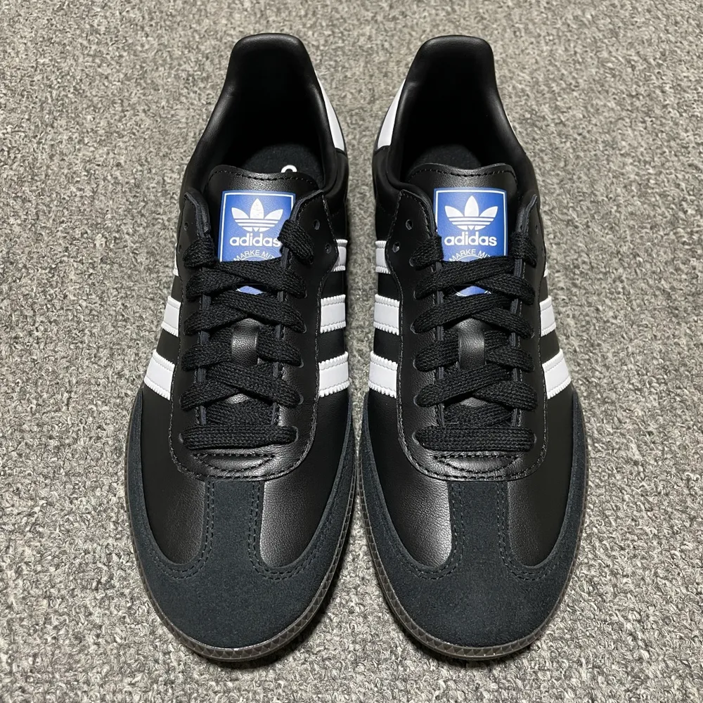 💰550 純原 AD 阿迪 Samba OG 桑巴低幫休閒板鞋 B75807 全新訂單 市售TOP270梯隊品質 全新高階零售平臺專供品質出貨  全鞋身採用頭層牛皮 包括鞋舌也是頭層皮 私模大底 非市面公底 最大尺碼做到46 尺碼：36 